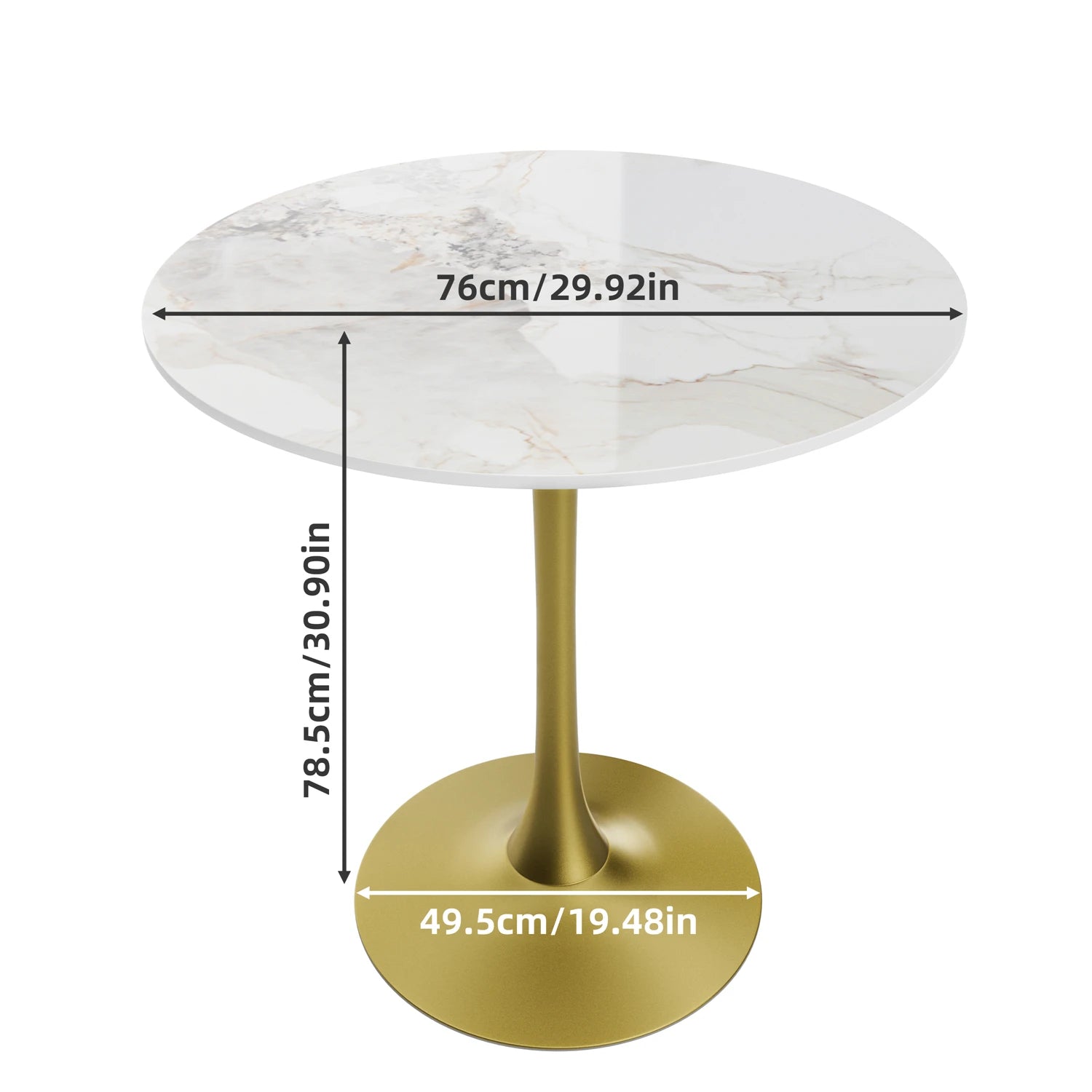 Modern Bar Height Dining Table
