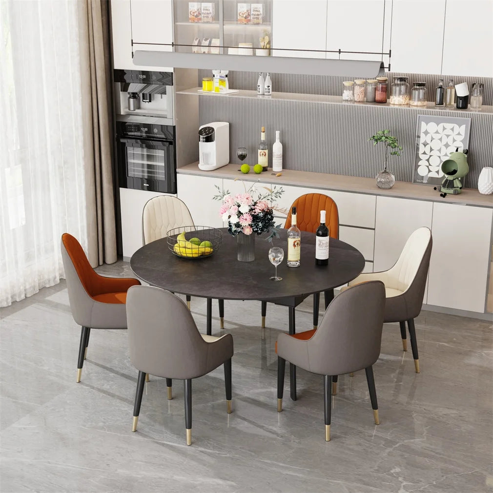 Wisfor - Extendable Marble Dining Table