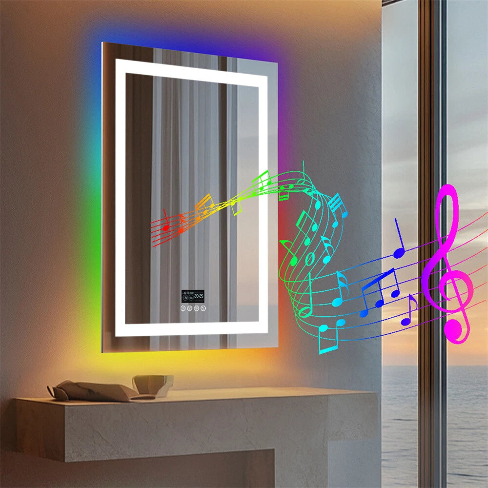 Smart RGB LED Bathroom Mirror