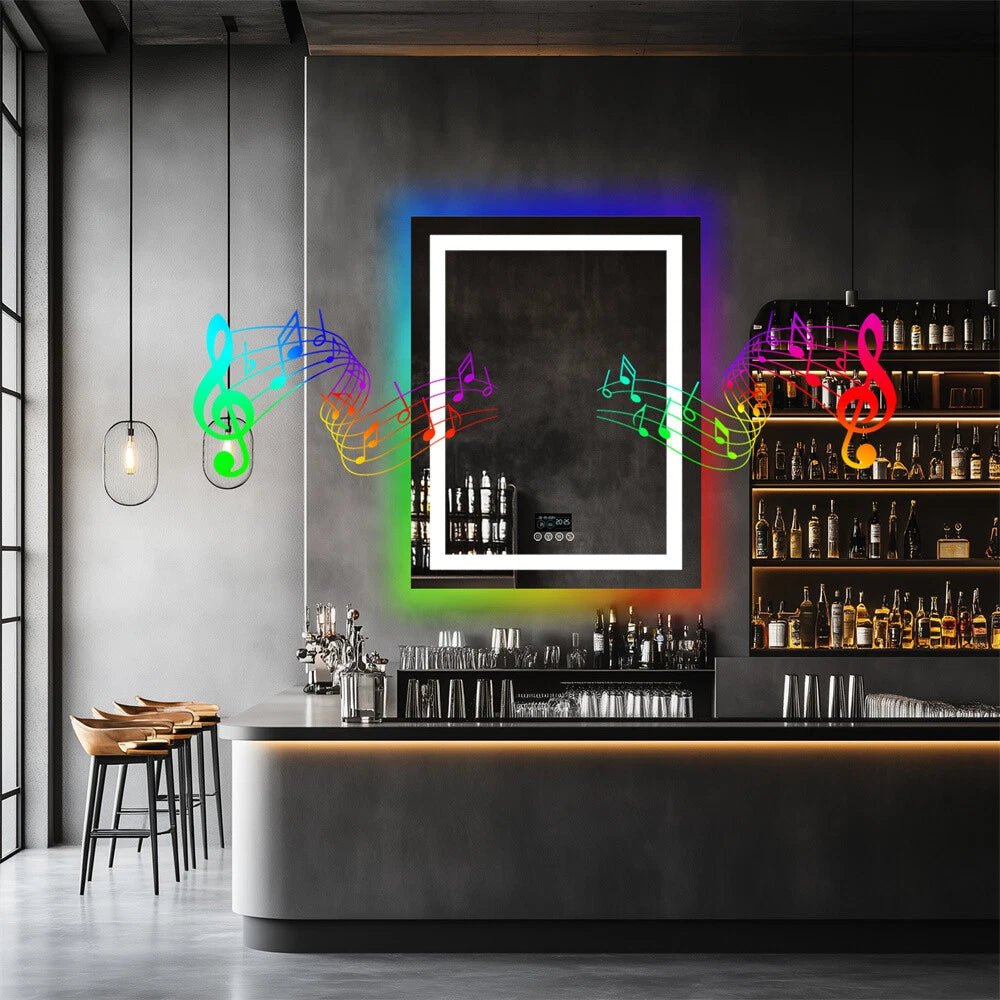 Smart RGB LED Bathroom Mirror