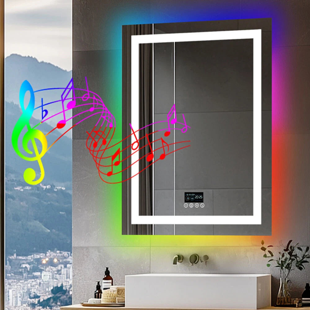 Smart RGB LED Bathroom Mirror